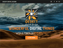 Tablet Screenshot of desertdigitaldesign.com